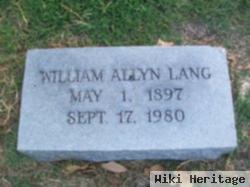 William Allyn Lang