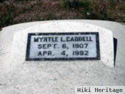 Myrtle Lee Curry Caddell