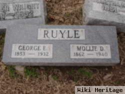 Mary D. "mollie" Henson Ruyle