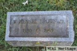 W Hensel Brown, Jr