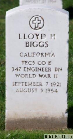 Lloyd H Biggs