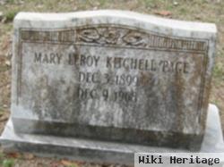 Mary Leroy Kitchell Page