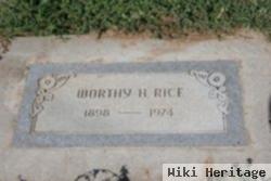 Worthy Honor Rice