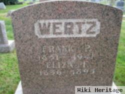 Franklin Pierce "frank" Wertz