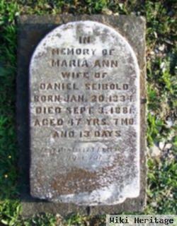 Maria Ann Seibold