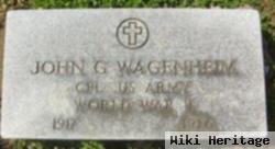 John G. Wagenheim