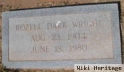 Rozell Darr Wright