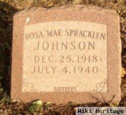 Rosa Mae Spracklen Johnson