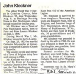 John William Kleckner