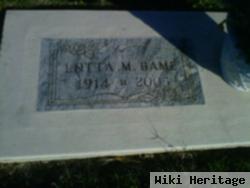 Lotta M. Vansant Bame Houck