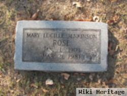 Mary Lucille Jenkinson Rose