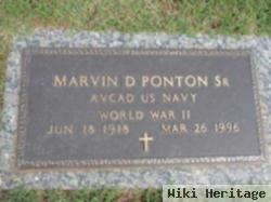 Marvin D Ponton, Sr