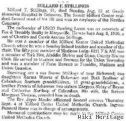 Millard F Stillings