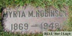 Myrta M Robinson