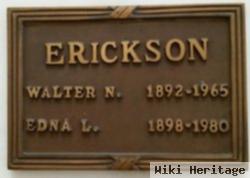Walter N Erickson
