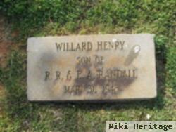 Willard Henry Randall
