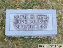 Naomi W. Owen