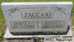 Ernest V Zaccari