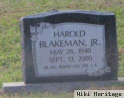 Harold E Blakeman