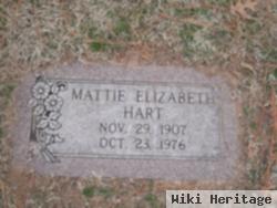 Mattie Elizabeth Hart