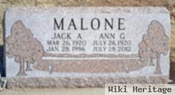 Anna G. "ann" Hokr Malone