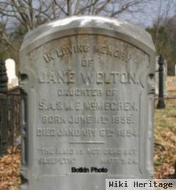 Jane Welton Mcmechen