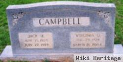 Jack H Campbell