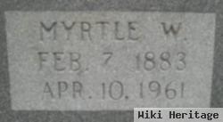 Myrtle W Spruill