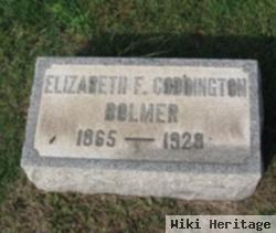 Elizabeth F. Coddington Bolmer