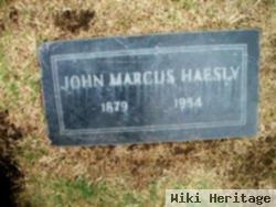 John Marous Haesly