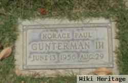 Horace Paul Gunterman, Iii