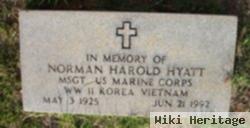 Sgt Norman Harold Hyatt