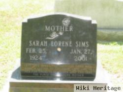 Sarah Lorene Sims