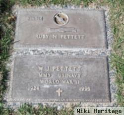 W J Pettett