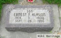 Ernest Floyd Klavon