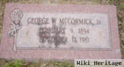 George W. Mccormick, Jr