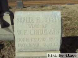 Sophia Elizabeth Stein Lindeman