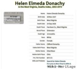 Helen Elmeda Donachy