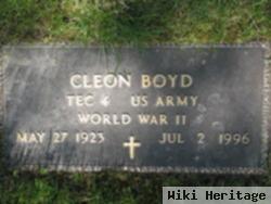 Cleon Boyd