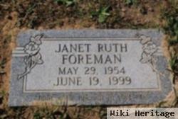 Janet Ruth Foreman