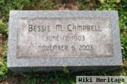 Bessie M Campbell