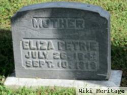 Eliza "liza" Palmer Petrie