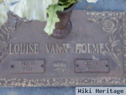 Louise Vann Holmes