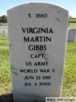 Virginia Eloise Martin Gibbs