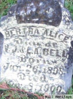 Bertha Alice Bell