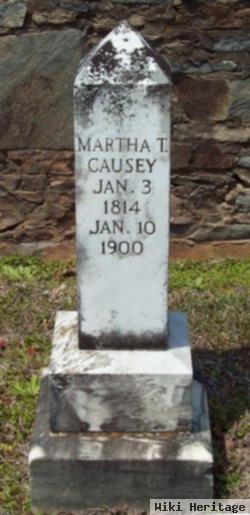 Martha T. White Causey