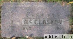 Charles E Mccloskey