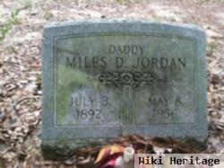 Miles Daniel Jordan, Sr