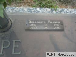 Dollohite "dolly" Branum Pope