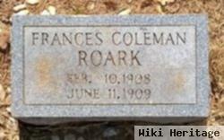 Frances Coleman Roark